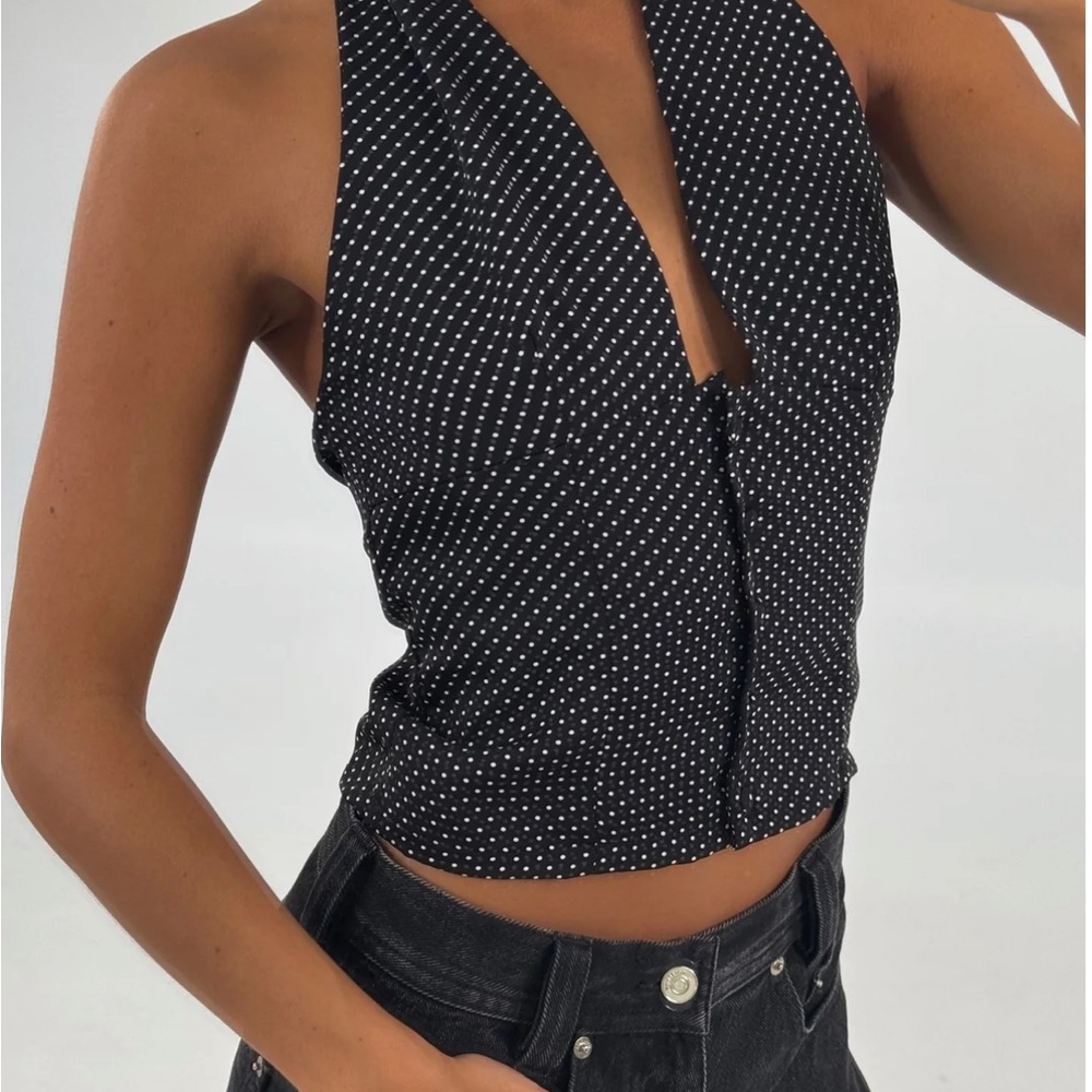 Shelby Halter Polka Dot